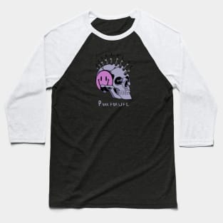 Punk for life Baseball T-Shirt